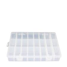 Caisse empilable et caisse plastique pas cher. Boite De Rangement Plastique Separateurs Amovibles Deco Cuir