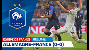 Le réseau du foot sur internet vous fait partager sa passion du ballon rond. Equipe De France Allemagne France 0 0 Le Resume I Fff 2018 Youtube