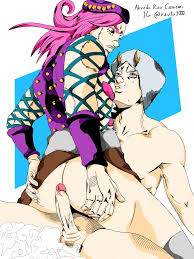 Hope you wont be mad for some yaoi made by me! Narciso Anasui X Weather  Report : rJoJo34