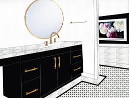 Quaint but modern, this bathroom combines comfort and simplicity in an efficient way. Master Bathroom Renovation Mockup Thestylesafari