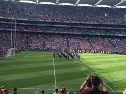 croke park section 310 row aa seat 7 home of dublin gaa