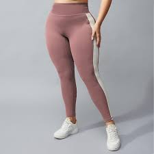 Women's Plus Size Nude Yoga Pants Women's High Waist Hip Lifting Stretch  Fitness Pants Avoid Camel Toes | Fruugo UK