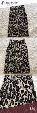 Maybe you would like to learn more about one of these? Diane Von Furstenberg Cheetah Skirt Soft Unlined Knit Jersey Fabric Side Zip 27 Long Euc Diane Von Fu Cheetah Skirt Diane Von Furstenberg Skirts