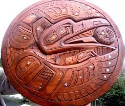 Circular Raven Carving 20 My Mondo Trading First Nations Art Gallery Pacific Northwest Art Native Art Native American Art