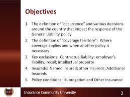 Commercially insured patients can choose between individual and group coverage. Insurance Community University Commercial General Liability Five Key Things The Webinar Will Begin Shortly There Is No Audio At This Time This Presentation Ppt Download