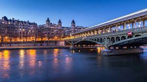 美丽时尚的都市夜景动态壁纸 paris bridge instagrammable places paris