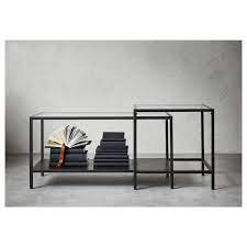 Maybe you would like to learn more about one of these? Vittsjo Nest Of Tables Set Of 2 Black Brown Glass 90x50 Cm Ikea