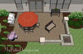 We did not find results for: Large Rectangular Paver Patio Design With Fire Pit Mypatiodesign Com