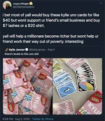 Uno® is the classic card game that's easy to pick up and impossible to put down! Kylie Jenner S Customized Uno Cards Garner Mixed Reactions Thejasminebrand