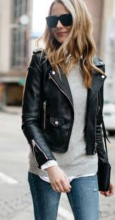 Faux Leather Moto Jacket Jacket Outfit Women Black Leather Jacket Outfit Leather Jackets Women