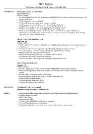 This is for anyone who owns a small cleaning business that wants to keep track of their clients in a more organized way. Cleaning Technician Resume Samples Velvet Jobs