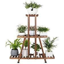 Hand made indoor plant stands. Buy Mudeela 3 Tier Wood Plant Stand Indoor Tall Plant Stand For Living Room Corner Multiple Flower Pot Holder Shelf Tiered Plant Rack Outdoor Ladder Plant Stand Online In Turkey B088ldqrtb