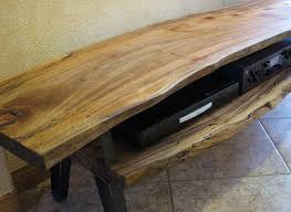 Rustic Live Edge Tv Stand Tv Stand Wood Wooden Tv Stands Swivel Tv Stand