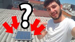 Çatıda elektrik üret ayda 800 tl kazan! Elektrigi Bedavaya Kullandigim Gunes Panelinin 2 Yil Sonraki Hali Youtube