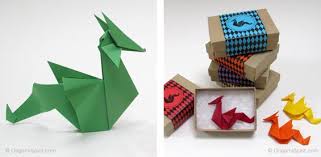 Make an origami fly ; Easy Origami Dragon Quick Paper Dragon To Make As A Pin