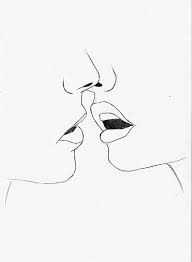 Fate had brought philip and syrena together, but their. Kiss Love And Lips Afbeelding Outline Art Romantic Art Outline Drawings