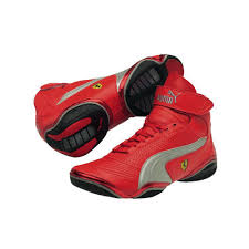 Scuderia Ferrari Scattista Mid Shoe By Puma Ferrari Store Mens Boots Casual Bike Boots Mens Fashion Shoes