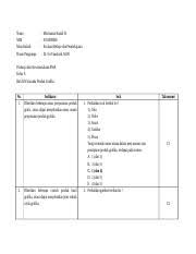 Sifat Utama Pensil B Adalah A Keras Nama No Absen Kelas B Lunak C Sedang D Course Hero