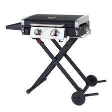 Blue Rhino 2 Burner Liquid Propane Flat Top Grill In The Flat Top Grills Department At Lowes Com