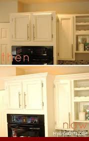What To Expect From Oak Cabinets And Gray Floors Oakkitchencabinets Kitcheni Diy Kitchen Renovation Kitchen Cabinet Crown Molding Kitchen Cabinet Molding