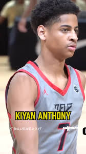 Kiyan Anthony Opens Up About the Pressures of Being Carmelo Anthony's Son