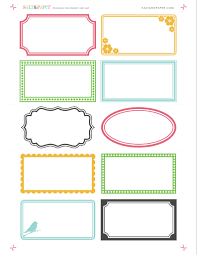 For this reason, you will need modification notably paper environment. Printable Labels From Saltandpaper Com Labels Printables Free Templates Printable Label Templates Labels Printables Free