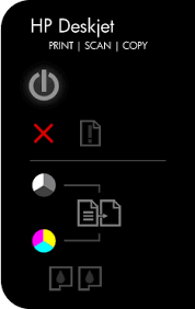 يمكنك أيضًا العثور على مقاطع فيديو. Blinking Lights On The Hp Deskjet 1510 And Deskjet Ink Advantage 1510 Printer Series Hp Customer Support