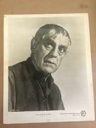 Boris Karloff 1951 , original vintage press headshot photo