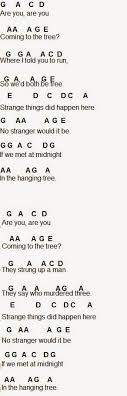 If We Met At Midnight In The Hanging Tree Lyrics Flute Sheet Music The Hanging Tree Flute Sheet Music Ukulele Music Flute Music