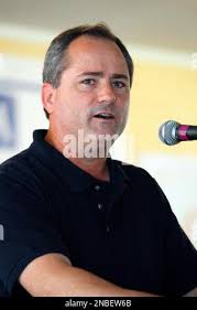 Republican candidate for governor businessman James Broadwater of Byram  addresses supporters and fairgoers during the political speeches at the  Neshoba County Fair in Philadelphia, Miss., Thursday, July 28, 2011. (AP  Photo/Rogelio V. Solis Stock ...
