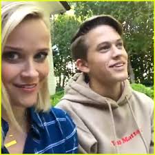 There's no better way to express parental pride than making your kid cringe. Reese Witherspoon Asks Her Son Deacon To Teach Her How To Make A Tiktok Watch Deacon Phillippe Reese Witherspoon Just Jared