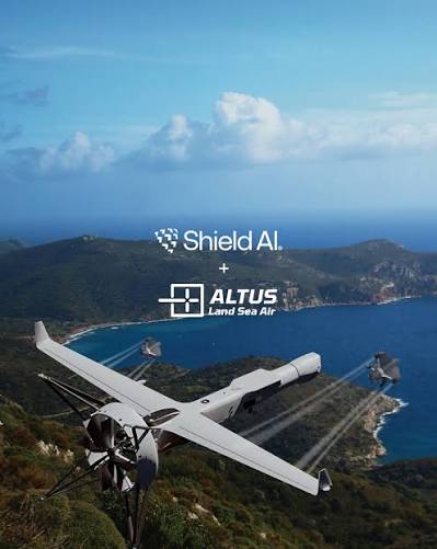 Shield AI + ALTUS-LSA: extending V-BAT's strike reach across Europe Shield AI and @altus_lsa have signed a Memorandum of Understanding (MoU) to pursue integrating V-BAT with ALTUS' KMB Hunter tactical kinetic payload