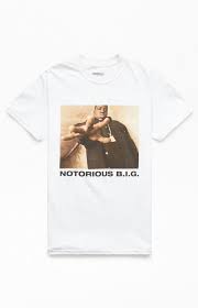 Pay homage to one of the greatest rappers of all times in the notorious b.i.g. Notorious B I G T Shirt Pacsun