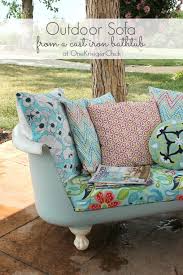 Whimsy Wednesday Cast Iron Bathtub Garden Bench Diy Furniture Makeover