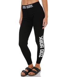 Zoo York Womens Off Duty Legging Black Surfstitch