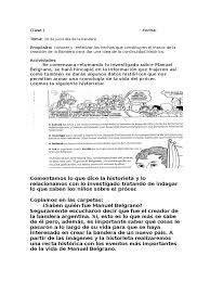 Breve historia de martín miguel de güemes. Clase Alusiva Belgrano Y Guemes Argentina America Del Sur