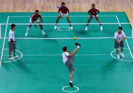 Bola jaring kini adalah dimainkan dengan cemerlang sebagai sebuah pasukan sukan wanita di australia dan new zealand dan adalah popular. Lapangan Peraturan Dan Teknik Dasar Permainan Sepak Takraw Kajianpustaka Com