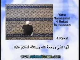 Mesela, yatsı namazının farzını kılacak isek allah rızâsı için bugünkü yatsı namazının farzını kılmaya niyet ettim denir. Yatsi Namazinin Kilinisi Youtube