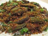 Jain Style Bharwa Bhindi Recipe Indian Food Recipes Vegetarian Bhindi Masala Recipe Jain Recipes