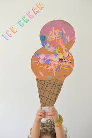 Cardboard Ice Cream Cones - ARTBAR