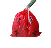 Wholesale Drawstring Medical Garbage Bag With Pp Rope For ...