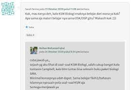 Jadi selalu kunjungi untuk update terbarunya. Video Pembahasan Soal Osk Biologi Sma 2020 Semangat27