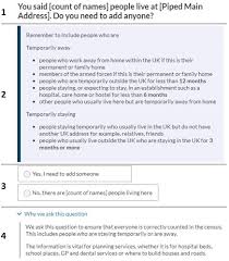 After the second shot of the vaccine, a. Question And Questionnaire Development Overview For Census 2021 Office For National Statistics