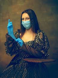 Mona Lisa With Mask Images