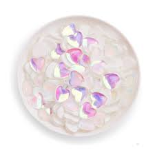 VDD Rhinestone Pearl Heart Shape 8mm 28g 65123