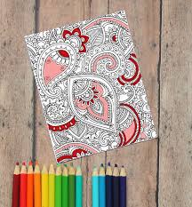 Pair our free printable coloring cards with a clear bag filled with crayons. Adult Coloring Valentine S Day Cards Free Printable The Craft Patch