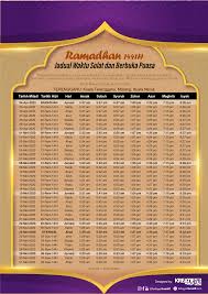 Berikut ini jadwal sholat bulan november 2019 untuk wilayah dki jakarta. Giveaway Taqwim Waktu Solat Berbuka Ramadhan 1441h Tarbiah Kreatif Bengkel Grafik Design Multimedia Pengiklanan Percetakan
