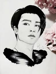 Nct Johnny Kpop Drawings Fan Art Drawing Nct