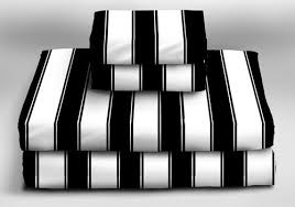 Black And White Striped Sheet Set Queen Black And White Striped Sheets Striped Sheets Sheet Sets King Sheet Sets