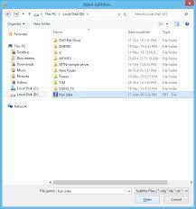 If you just want the subtitles in plain text, click.txt.both file formats can be viewed and edited using a text editor such as notepad, textedit, or word. Kmplayer Load External Or Download Subtitle About Device